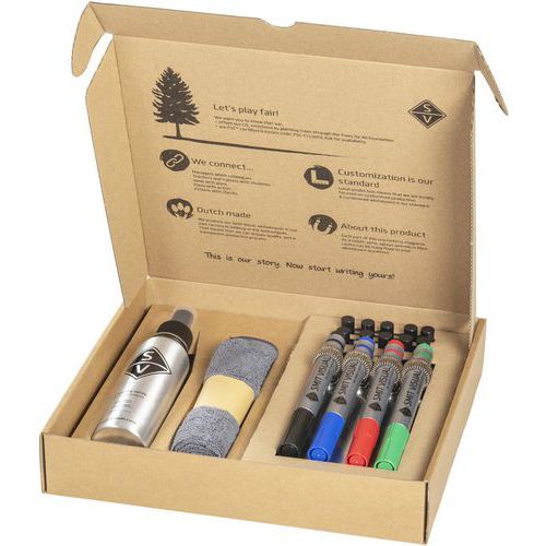 Kits Démarrage Magnétiquesluxe Pour Tableaux Blancs