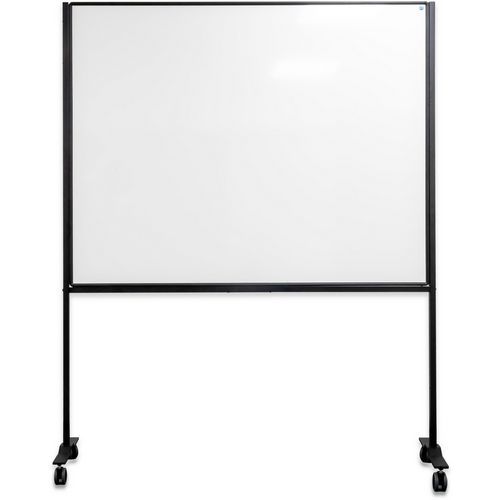 Tableau Travail Mobile Émail Blanc - Smit Visual-120x150 Cm