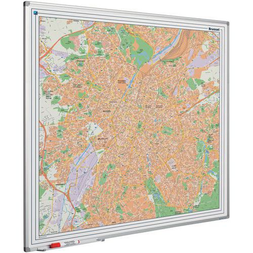 Carte Softline Profilé 8 Mm Bruxelles-110x110 Cm