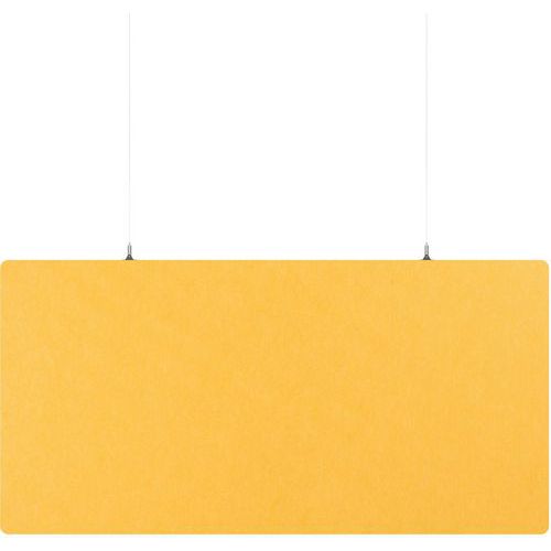 Panneau Plafond Rectangulaire-feutre Pet Acoustique Jaune