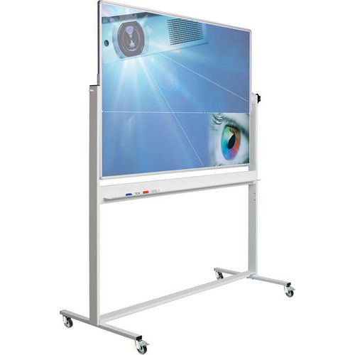 Tableau Pivotant Combiné Rc10 Cadre Émaillé/pour Projection