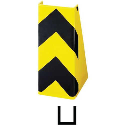 Protection Pied D'échelle De Rack à Palettes Lxlxh 227x164x400 Mm