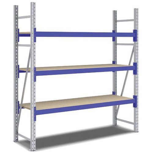 Kit Rayonnage Départ 2000x1800x600 Mm 3 Niveaux 2000 Kg