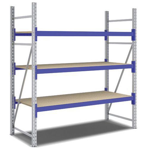 Kit Rayonnage Départ 2000x1800x800 Mm 3 Niveaux 2000 Kg