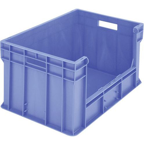 Bac Gerbable Norme Europe Série Bn6436 Bleu De Volume 62l