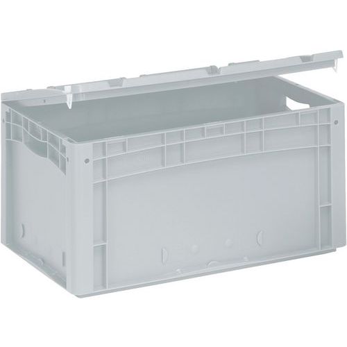 Bac Gerbables Avec Couvercle 138 Mm De Hauteur Gris