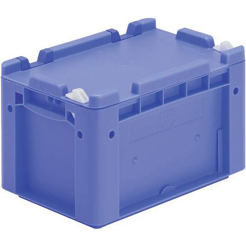 Bac Gerbables Avec Couvercle 188 Mm De Hauteur Bleu