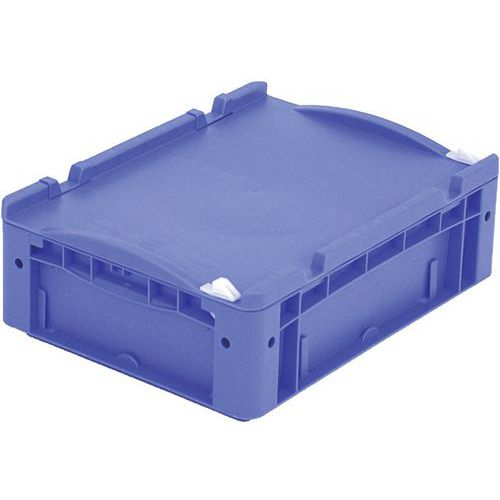 Bac Gerbables Avec Couvercle 138 Mm De Hauteur Bleu