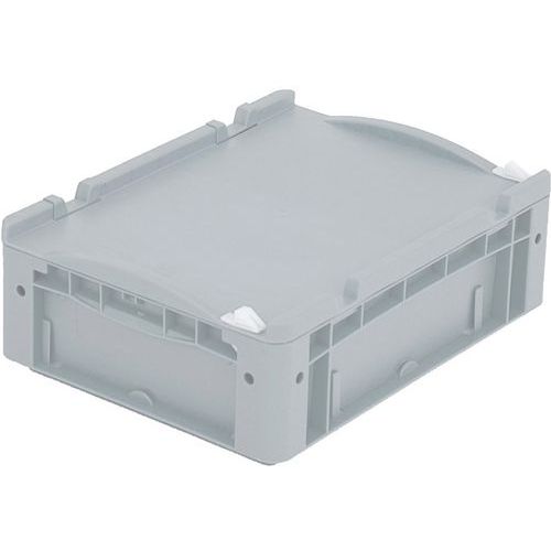 Bac Gerbables Avec Couvercle 400 Mm De Longueur Gris