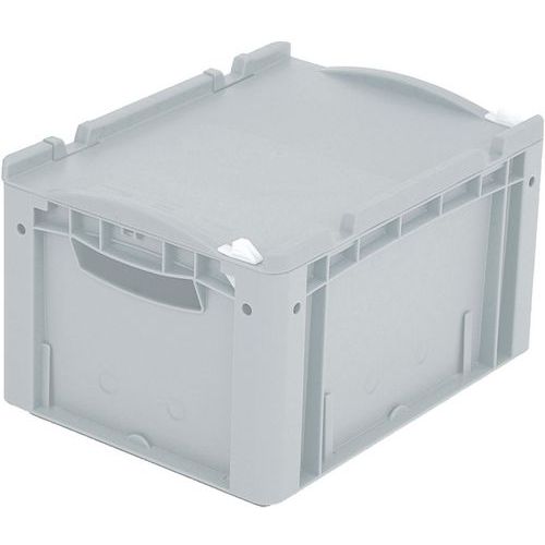 Bac Gerbables Avec Couvercle 238 Mm De Hauteur Gris