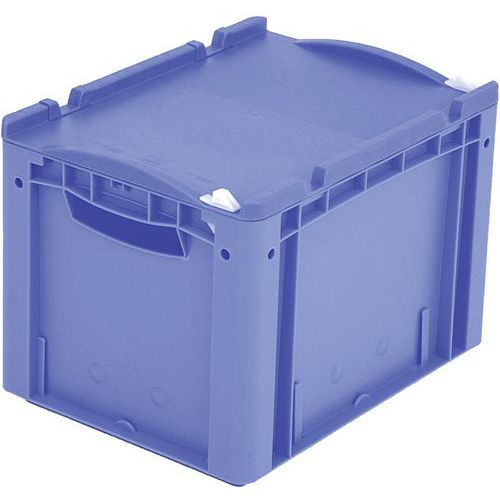 Bac Gerbables Avec Couvercle 288 Mm De Hauteur Bleu