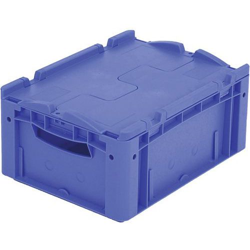 Bac Gerbables Série Xl 400 Mm De Longueur Double Rabat Bleu