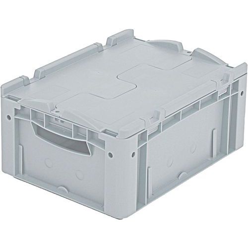 Bac Gerbables Série Xl 300 Mm De Largeur Double Rabat Gris