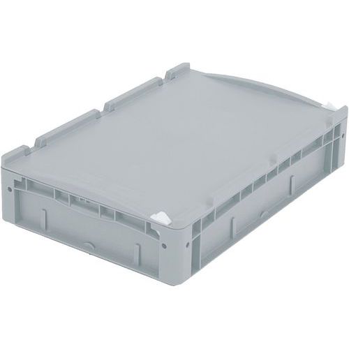 Bac Avec Clips De Fermeture 138 Mm De Hauteur Gris