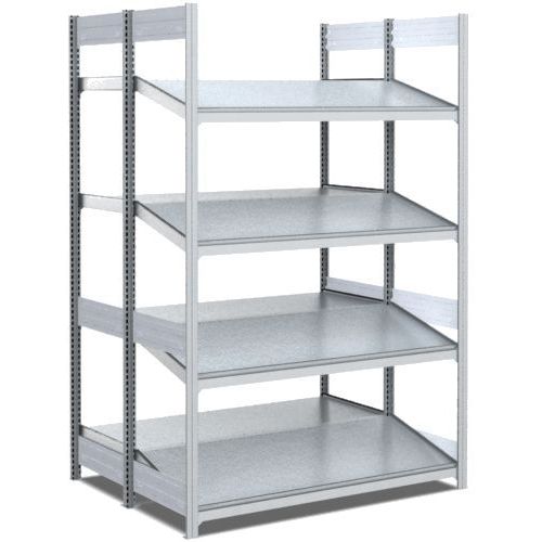 Rack Double Face Départ Tablette Droite/inclinée 1000x1050x2000