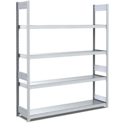 Rack Simple Face Départ Tablette Droite 1300x424x2000