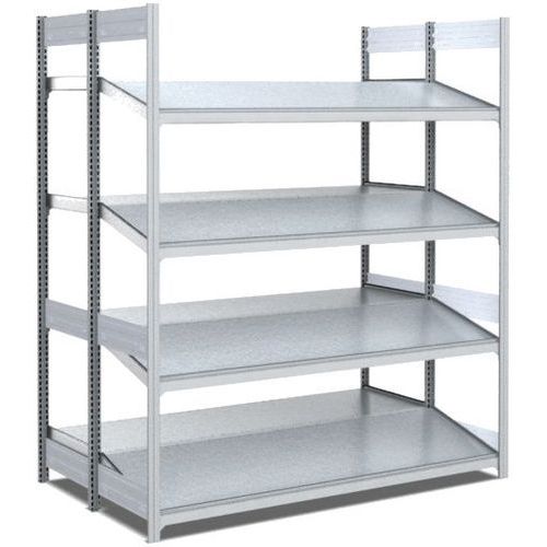 Rack Double Face Départ Tablette Droite/inclinée 1300x1050x2000