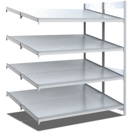 Rack Double Face Suivant Tablette Inclinée 1300x1250x2000