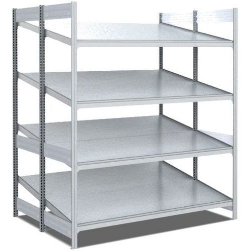 Rack Double Face Départ Tablette Inclinée 1300x1250x2000