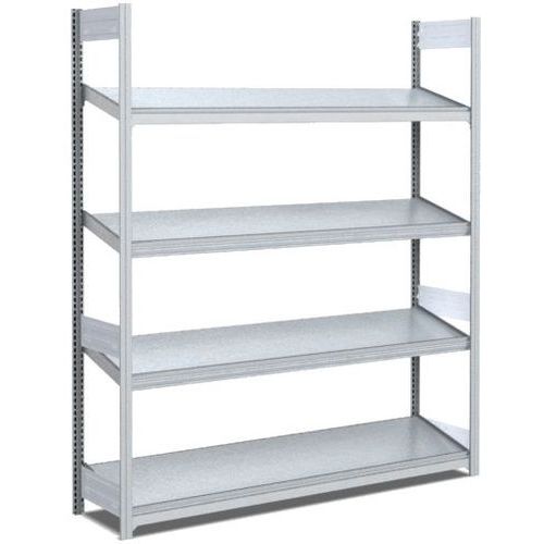 Rack Simple Face Départ Tablette Inclinée 1300x424x2000