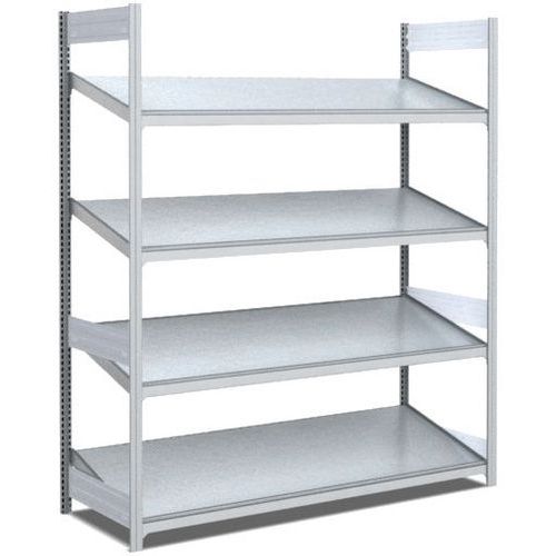 Rack Simple Face Départ Tablette Inclinée 1300x624x2000