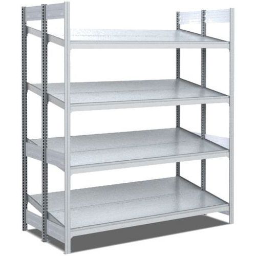 Rack Double Face Départ Tablette Inclinée 1300x850x2000