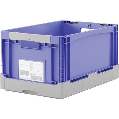 La Bitobox à Fond Nervuré 320 Mm De Hauteur Bleu