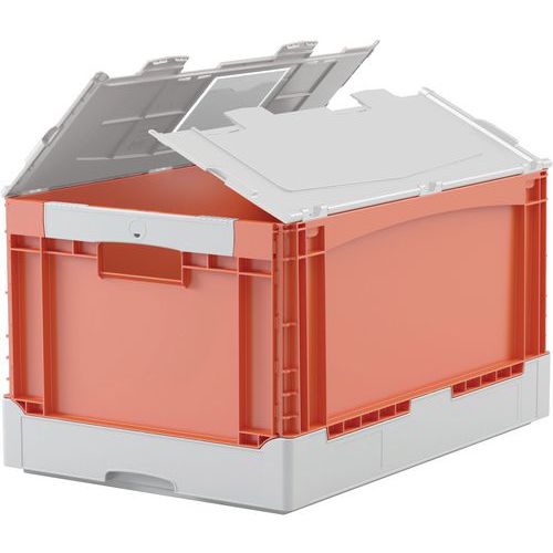 La Bitobox Pliable Poignée Ouverte 297 Mm De Hauteur Orange