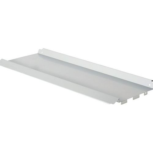 Tablette Métallique Inclinée En Gris