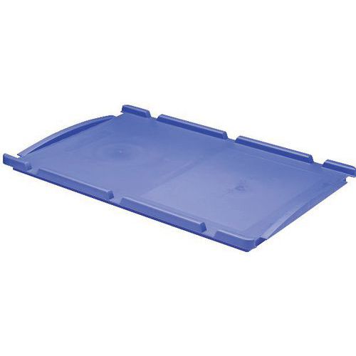 Couvercle Indépendants Bleu L600xl400 De Dimension