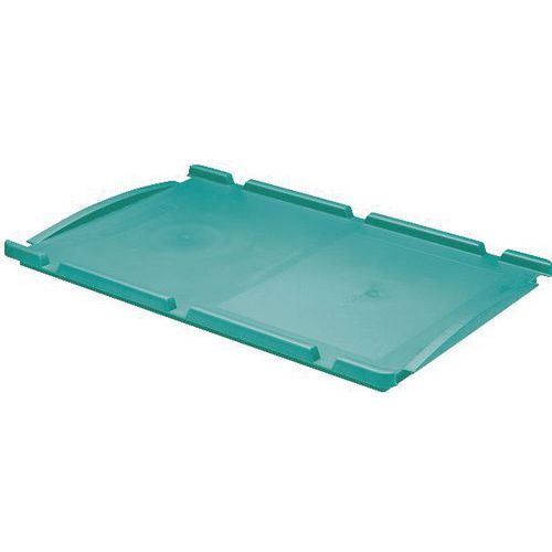 Couvercle Indépendants Turquoise L600xl400 De Dimension
