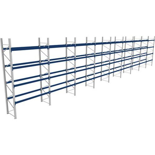 Rack 1 Départ + 8 Suivants Lxlxh 2700x25500x5000 1000kg 4 Niv