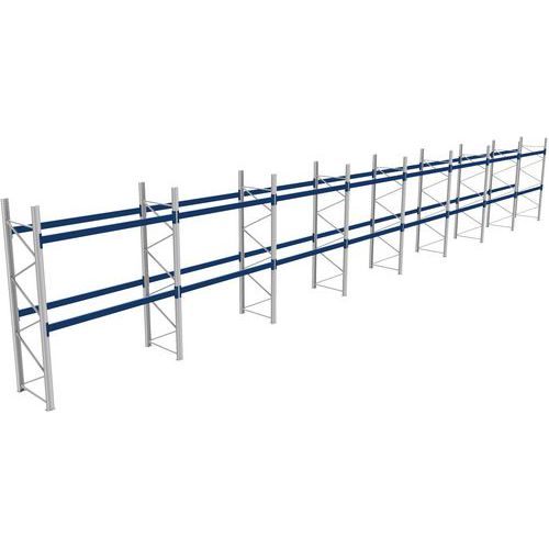 Rack 1 Départ + 7 Suivants Lxlxh 2700x22700x3500 600kg 2 Niv