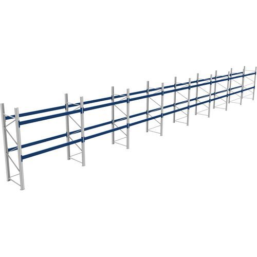 Rack 1 Départ + 7 Suivants Lxlxh 2700x22700x3000 800kg 2 Niv