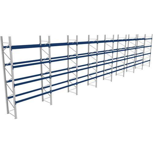 Rack 1 Départ + 7 Suivants Lxlxh 2700x22700x5000 1000kg 4 Niv