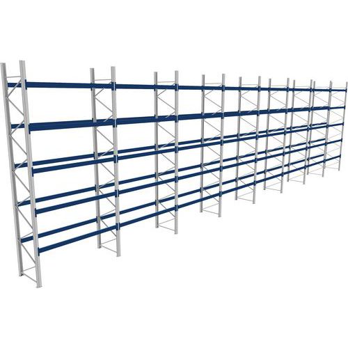 Rack 1 Départ + 7 Suivants Lxlxh 2700x22700x6000 1000kg 5 Niv