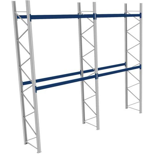 Rack 1 Départ + 1 Suivant Lxlxh 2700x5800x5500 600kg 2 Niv