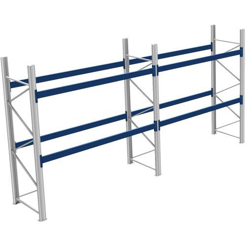 Rack 1 Départ + 1 Suivant Lxlxh 2700x5800x3000 800kg 2 Niv