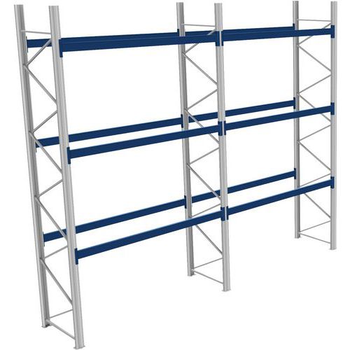 Rack 1 Départ + 1 Suivant Lxlxh 2700x5800x5000 800kg 3 Niv