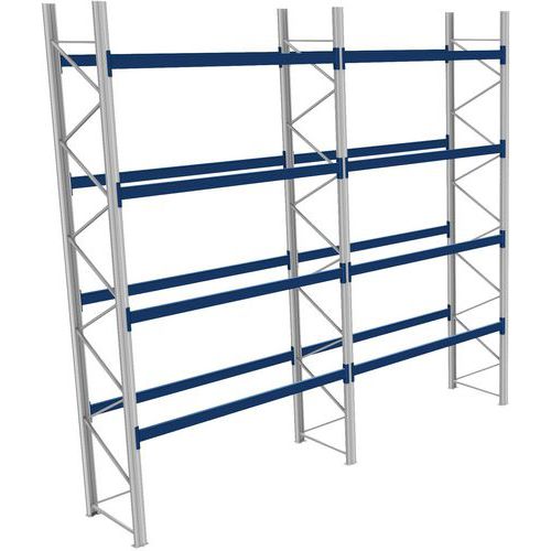 Rack 1 Départ + 1 Suivant Lxlxh 2700x5800x5500 800kg 4 Niv