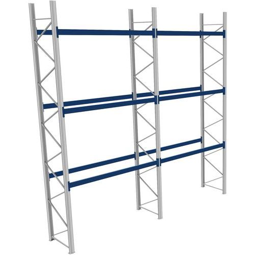 Rack 1 Départ + 1 Suivant Lxlxh 2700x5800x6000 800kg 3 Niv