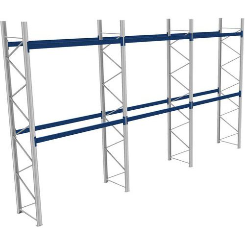 Rack 1 Départ + 2 Suivants Lxlxh 2700x8600x5000 1000kg 2 Niv