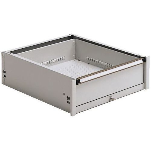 Tiroirs 475 X 526 X 128 Mm De Dimensions Gris Clair