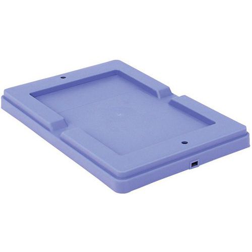 Couvercle Coiffant Bleu-gris L306xl206de Dimension