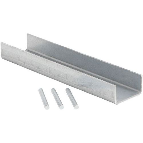 Connecteurs Pour Rails à Galets Finition Galvanisée