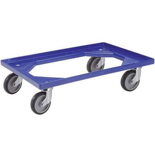 Plateau 620 Mm De Longueur Coloris Bleu Brillant