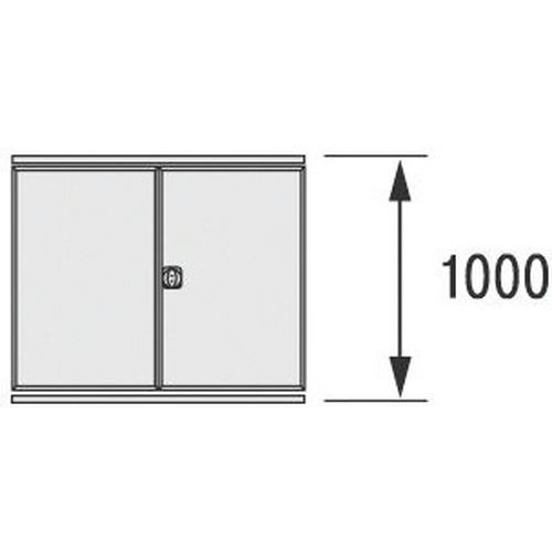 Portes à Deux Battants De Largeur 1300mm Et Hauteur 1000mm