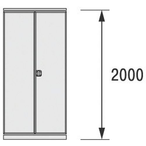 Portes à Deux Battants De Largeur 1000mm Et Hauteur 2000mm