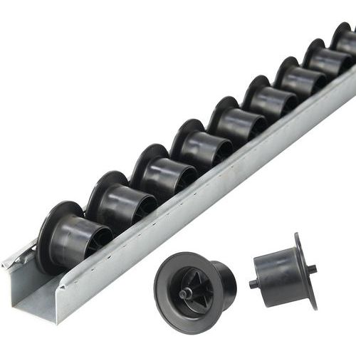 Rails à Galets à Joue En Plastique Esd 2000 Mm De Longueur
