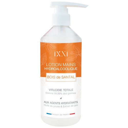 Lotion Mains Hydroalcoolique Bois De Santal 500ml